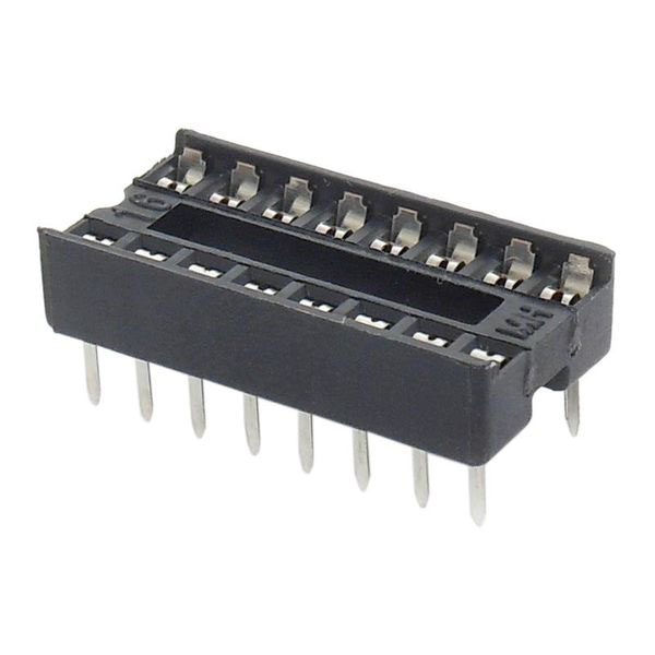 16-Pin DIP IC Socket - Click Image to Close